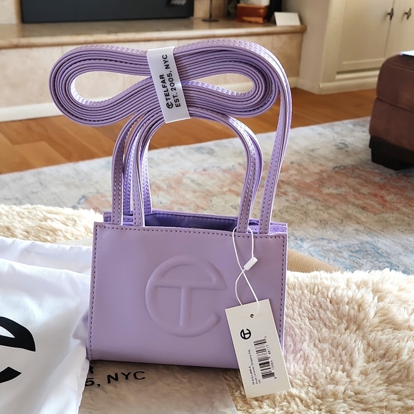 Telfar NWT Small Lavender Shopping Bag Sold Out! 💜 - Picture 7 of 12